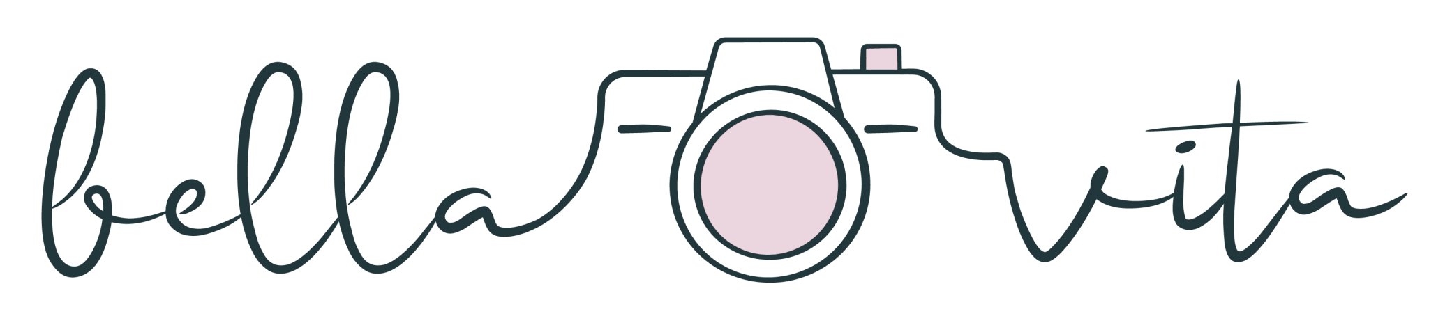 The logo for bella vita photography.